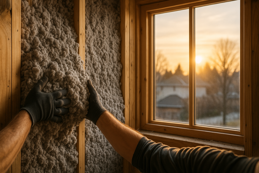 Cellulose Insulation for Passive Solar Edmonton